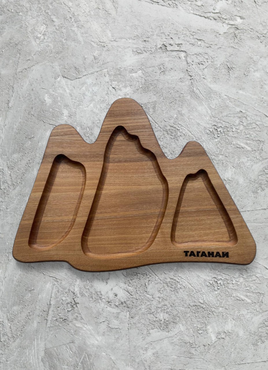 Деревянная посуда (менажницы из дерева)